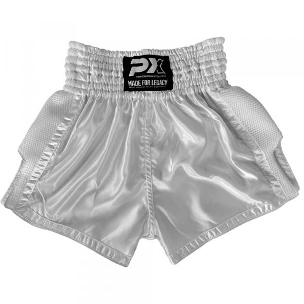 Phoenix Budosport Muay Thai Shorts Legacy Mesh Weiß